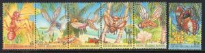 Cocos Keeling Islands 302-303 Insects MNH VF