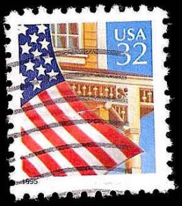 # 2897 USED FLAG OVER PORCH