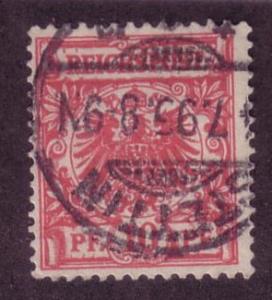 Germany Sc. # 48 Used Nice Cancel