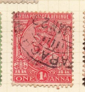 India 1911-22 Early Issue Fine Used 1a. 085116
