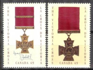 Canada 2004 Awards Order The Victoria Cross Mi.2218/9 Set MNH