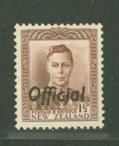 New Zealand #O74  Single