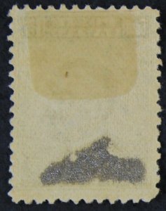 Italy Regno - Sassone n. 80a cv 380$ Variety DECALCO (Offset) MH*