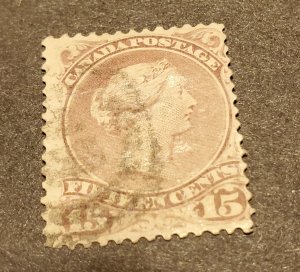CANADA # 29 USED  CV $60.00