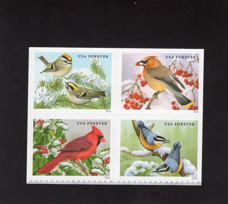 5126-5129 Songbirds, MNH blk/4