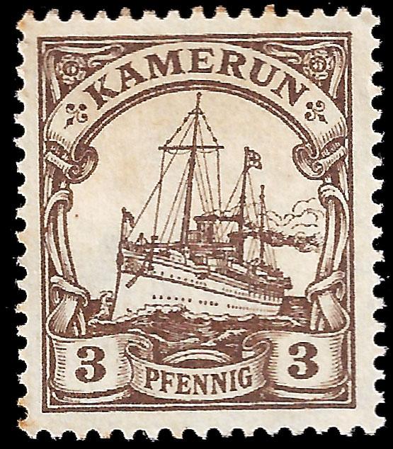 Cameroun 1918 Sc 20 mh