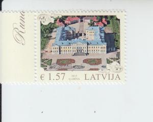 2015 Latvia Architecture Rundales Castle (Scott 915) MNH