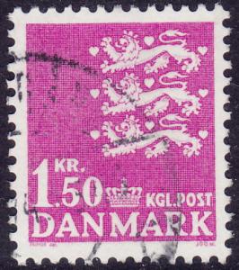 Denmark - 1962 - Scott #399 - used - State Seal