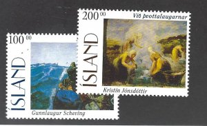 Iceland SC#816-817 MNH VF...Take a Look!