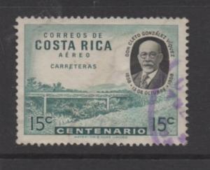 Costa Rica Scott #  C276  USED  singles