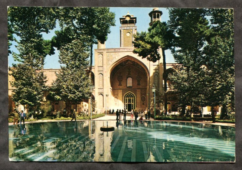 d944 - IRAN 1977 Hotel Advertising Slogan Globe Meter on Postcard to Canada