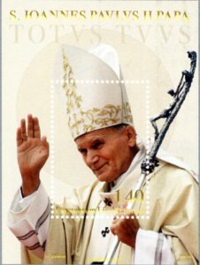 311410 MNH LIECHTENSTEIN 2014 CANONIZACION DEL PAPA JUAN PALO II