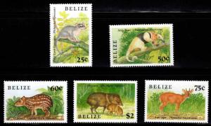 BELIZE Scott 911-916 MNH** short set missing 910 CV$26