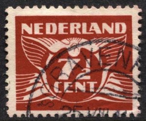 STAMP STATION PERTH Netherlands #175 Gull Type Wmk.202 Used