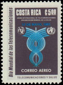 Costa Rica #C833-C834, Complete Set(2), 1981, Never Hinged