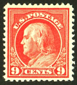 U.S. #415 MINT OG LH
