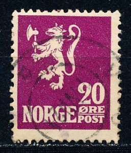 Norway #101 Single Used