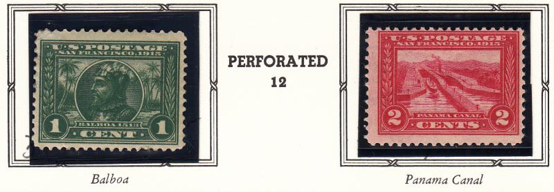 U.S.  Scott #  397 &398     /  PL-69