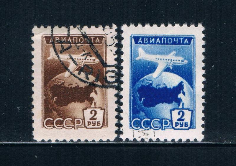 Russia C93-94 Used set Planes (R0232)