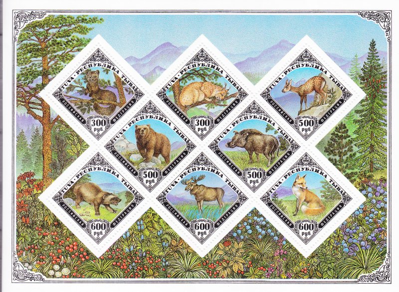 Tianna Tuva: Wildlife, S/S, MNH (S18202