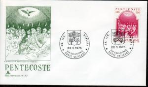 Vatican 1963 # 572 FDC!