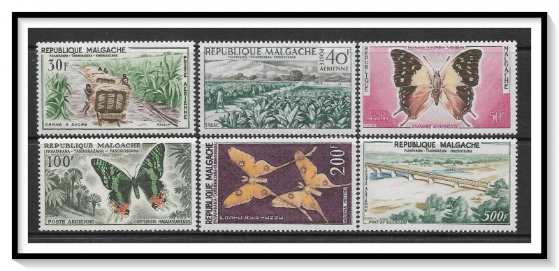 Madagascar #C61-C66 Airmail Set MNH