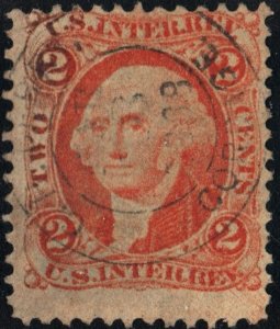 R15c 2¢ Revenue: Internal Revenue (1862) Used/CDS