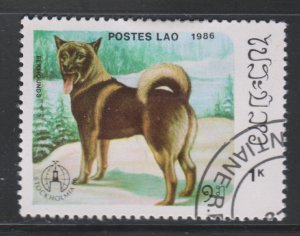 Laos 738 Dogs 1986