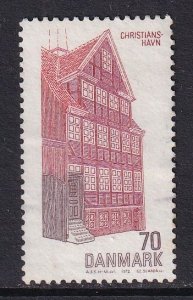 Denmark  #515 used  1972 architecture 70o