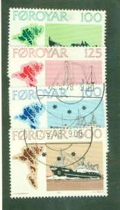 FAROE ISLANDS 24-7 USED CV $7.75 BIN $2.75