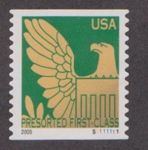 US #3796d Eagle Used PNC Single Plate #S1111111