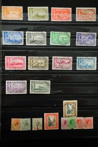 Bahamas Early to Mid-1900s Stamp Collection