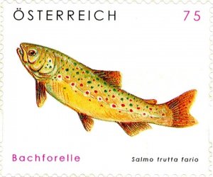 Austria 2010 MNH Stamps Scott 2237 Fish Trout