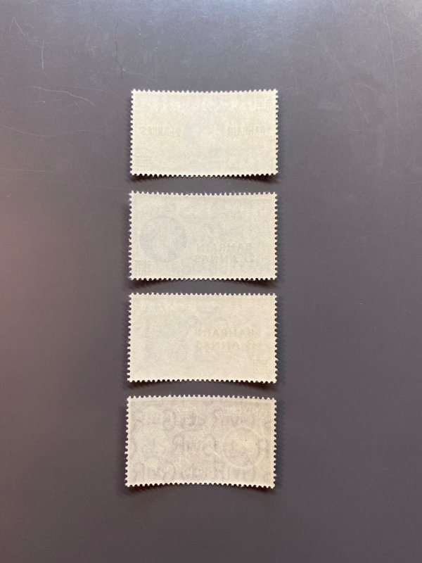 Bahrain 68-71 VF MNH.  Scott 4.75