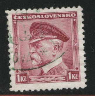 CZECHOSLOVAKIA Scott 212 Used stamp