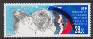 FRENCH ANTARCTIC 1995 Seals; Scott C135, Yvert 136; MNH