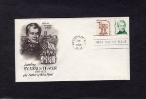 1852 Thayer, FDC ArtCraft