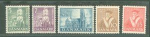Denmark #252-56 Unused Single (Complete Set)