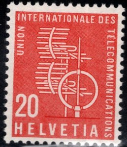 Switzerland Scott 10o3 MNH** ITU stamp