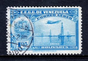 Venezuela - Scott #C103 - Used /CTO- Soiling spot, pencil/rev. - SCV $2.50