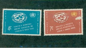 UNITED NATIONS 90-1 91-THIN MNH/MH BIN $0.50