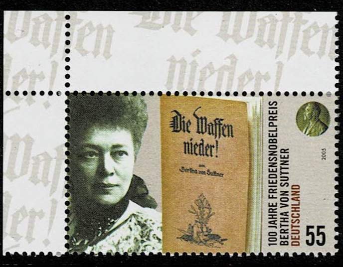 Germany 2005,Sc.#2360 MNH Bertha Von Suttner