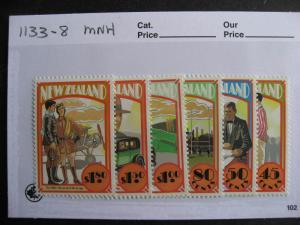 NEW ZEALAND the 1920s set Sc 1133-8 MNH 