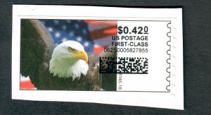 Stamps.com Used Computer Vended  single on paper