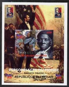 Chad 2008 Barack Obama imperf s/sheet #1 unmounted mint