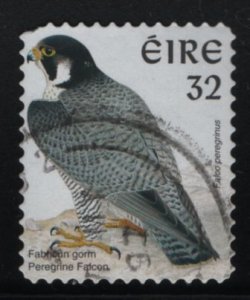 Ireland 1997 used Sc 1054B 32p Peregrine falcon Perf 11 x 11.25 - Birds Perf ...