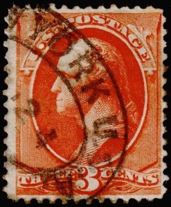 United States Scott 214 (1887) Used G-F, CV $50.00 C