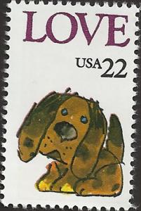 # 2202 MINT NEVER HINGED LOVE PUPPY