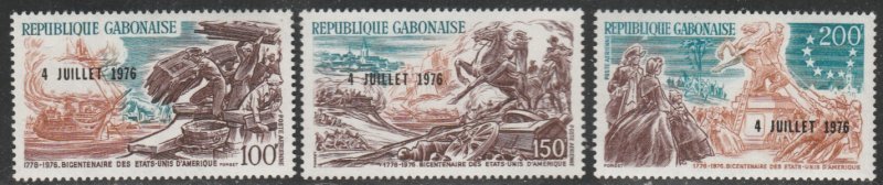 Gabon #C181-C183 MNH Full Set of 3