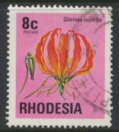 Rhodesia   SG 496  SC# 335  Used  Flowers   see details 